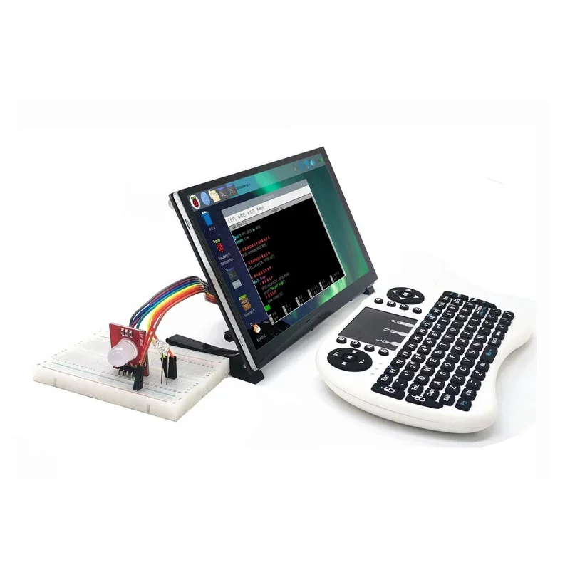 Raspberry Pi 5 7 inch IPS Touchscreen Monitor 1024X600 HDMI-compatible LCD Module Mini PC Portable Monitor for RPI 5 4B 3B+ ZERO