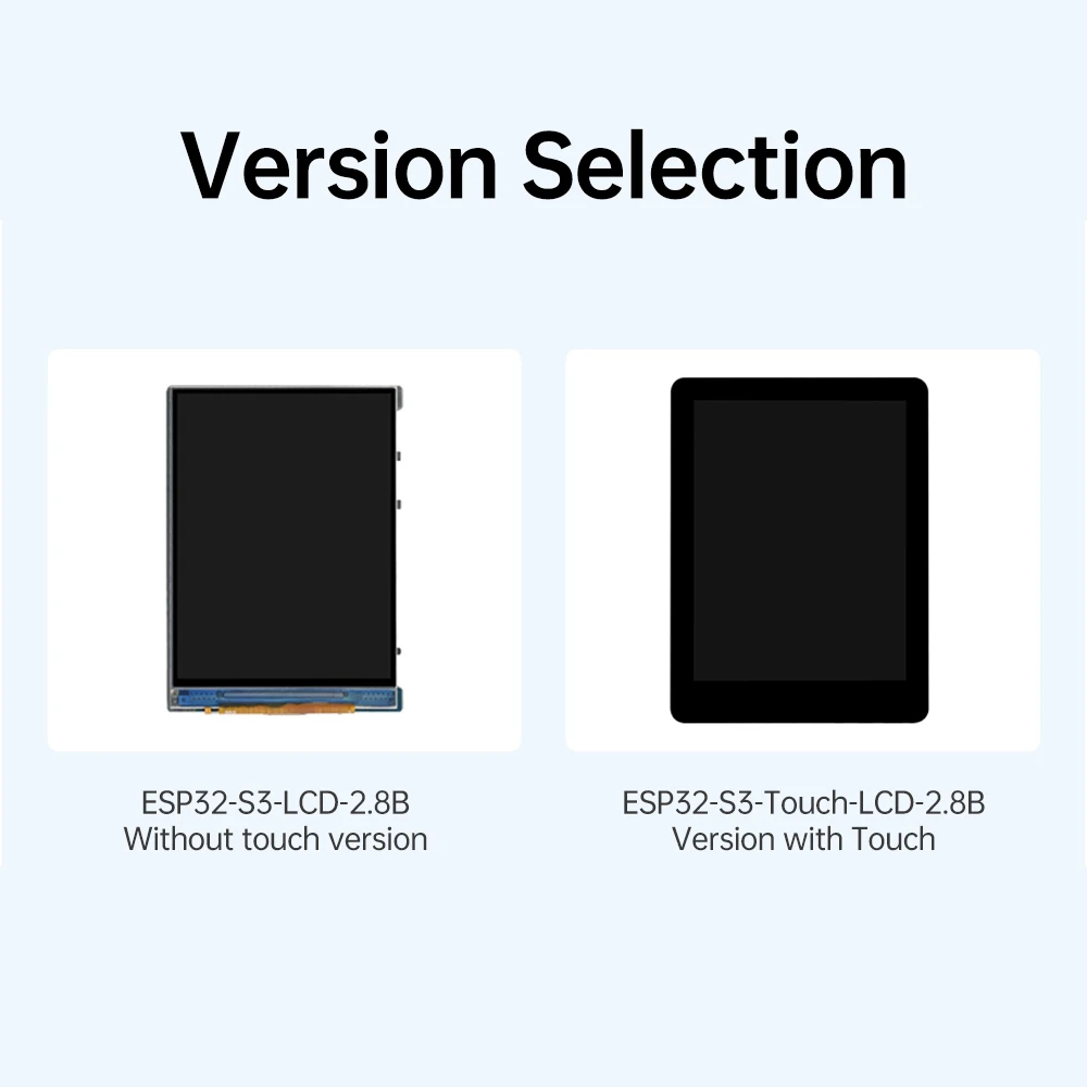ESP32-S3-Touch-LCD-2.8B with touch 480×640 resolution display IPS capacitive screen WIFI Bluetooth development board Type C