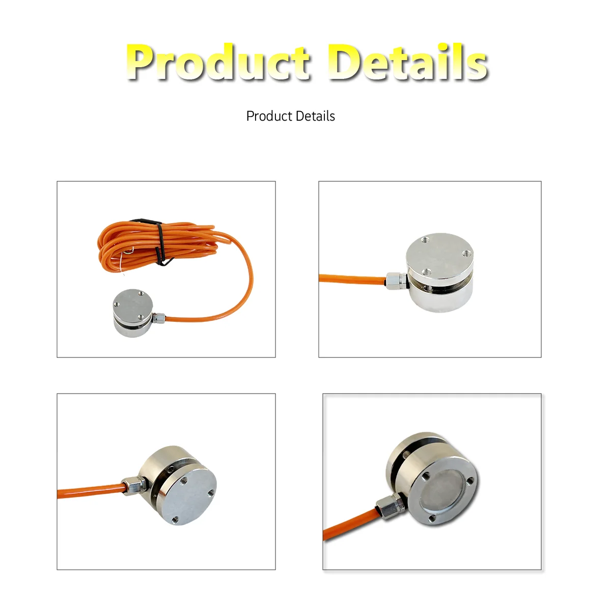 High Precision Micro Load Cell and Digital Display Controller Set Alloy Steel Compression Pressure Sensor 0-2000kg