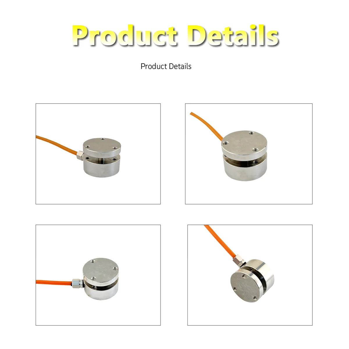 High Precision Micro Load Cell and Digital Display Controller Set Alloy Steel Compression Pressure Sensor 0-2000kg