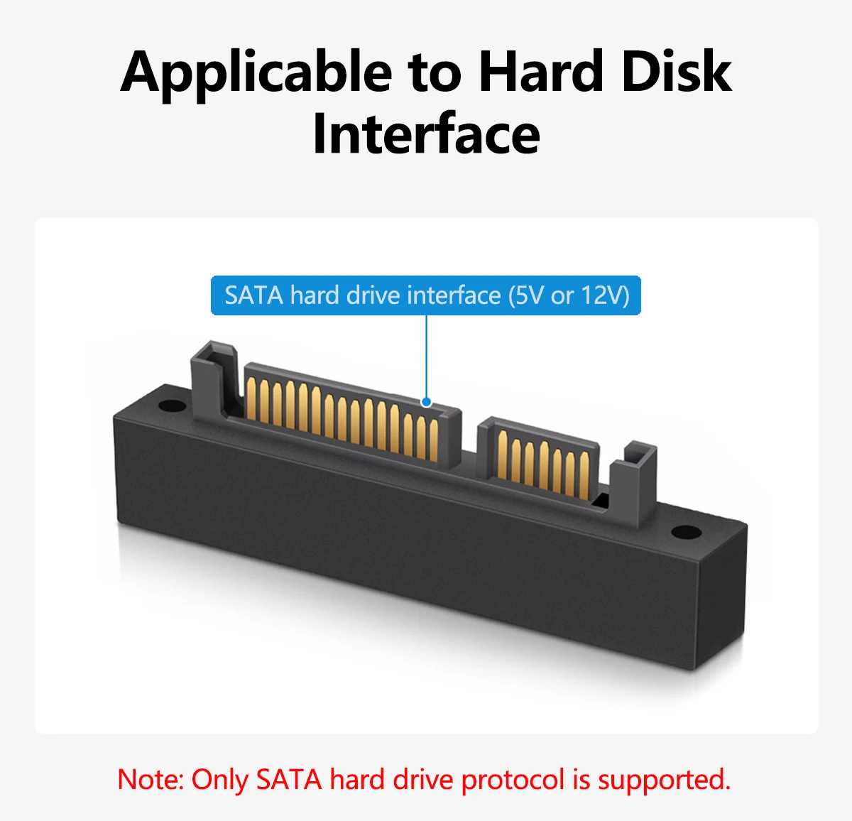 Waveshare PCIe TO 2-CH SATA HAT+ Raspberry Pi 5 PCIe to SATA Expansion Board with EEPROM HAT+