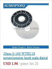 100pcs WH148 B1K B2K B5K B10K B20K B50K B100K B500K 6Pin 15mm Shaft Amplifier Dual Stereo Potentiometer 1K 2K 5K 10K 50K 100K 1M