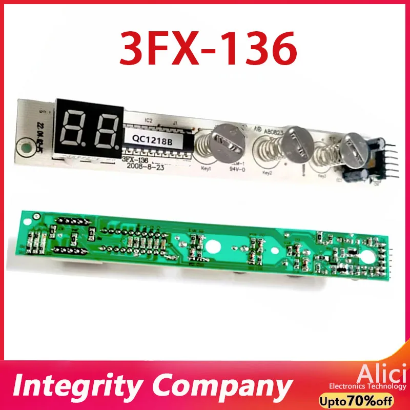 3FX-136 For Red Wine Cabinet Control Board Circuit Board Touch Board Keyplate Accessory 3FX-136