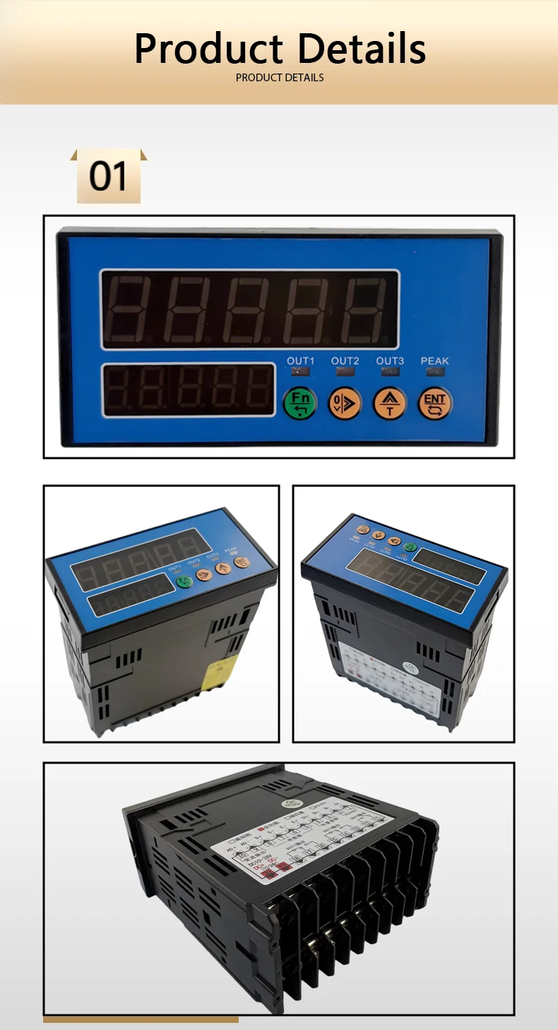 Flat Load Cell and Digital Indicator Combo Weight Sensor for Industrial Automation & Structural Load Monitoring