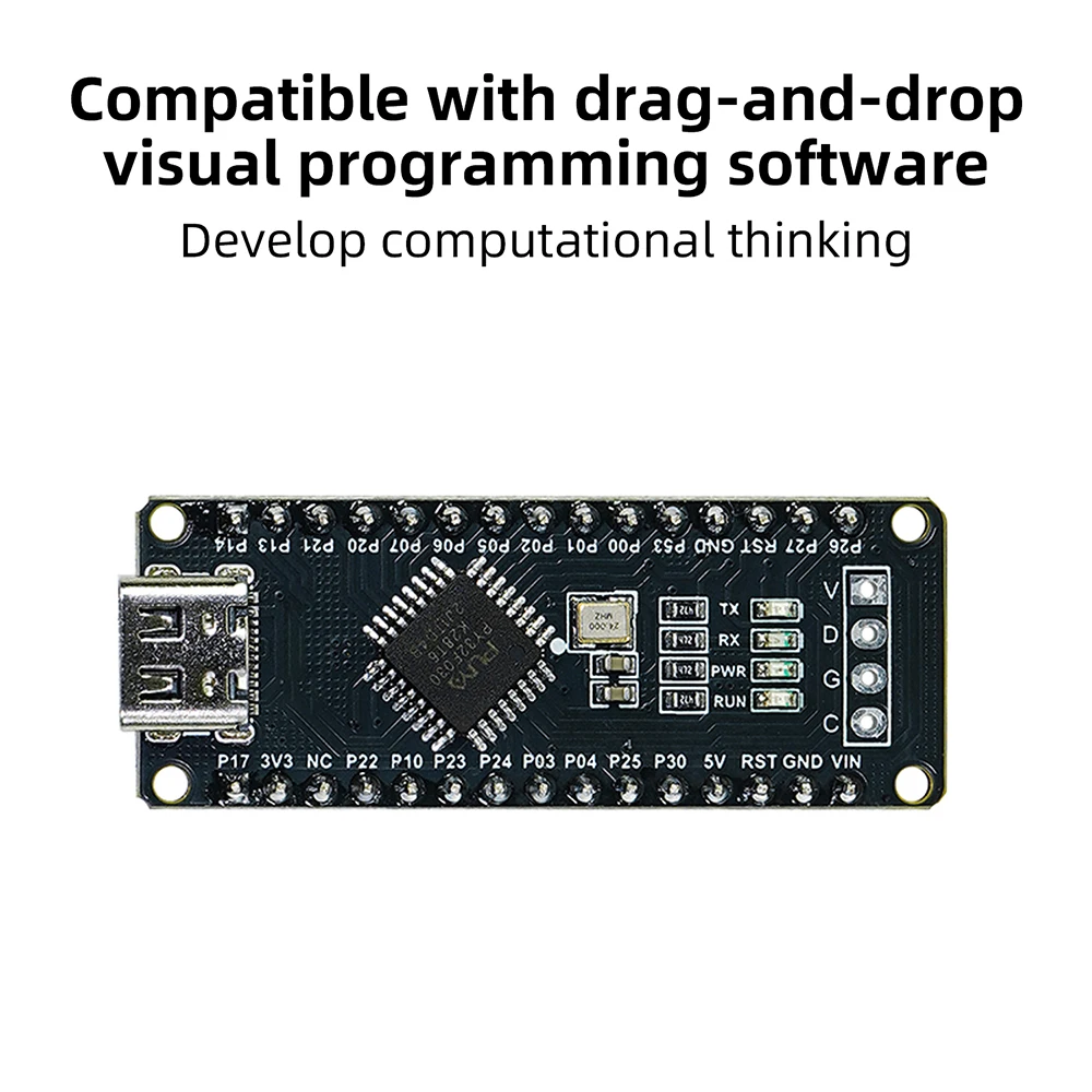 Ultrasonic Radar Scanner Sensor Module DC 5V DIY Kit HXFB Graphical Program Support Arduino Distance Detection for Student Learn
