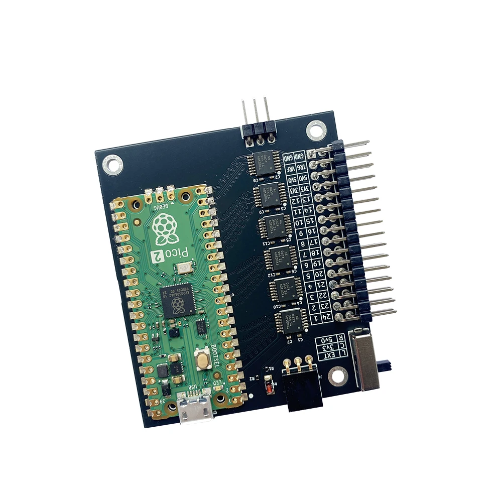 Logic Analyzer V6.0 RP2350 Pico 2 - 400MHz 24 Channel Logic Analyser for Circuit Analysis -Y18A
