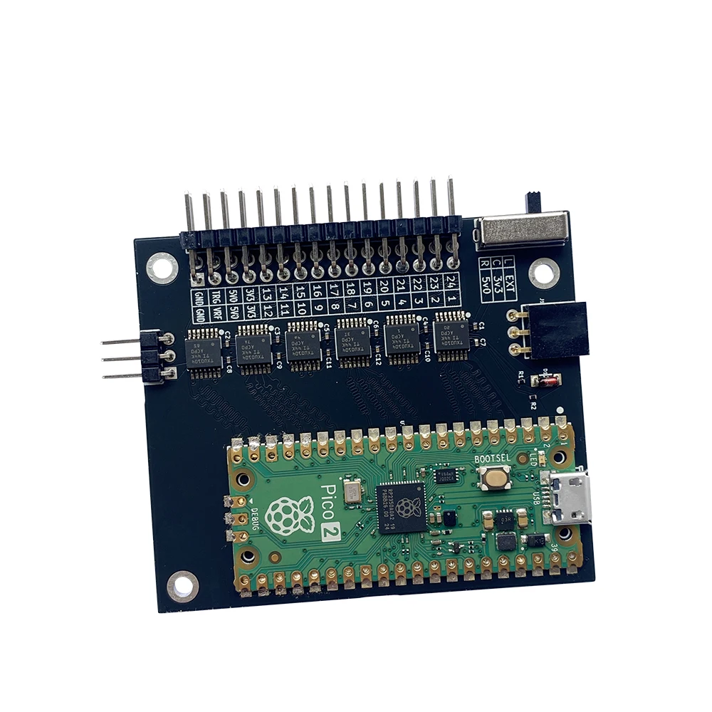 Logic Analyzer V6.0 RP2350 Pico 2 - 400MHz 24 Channel Logic Analyser for Circuit Analysis -Y18A