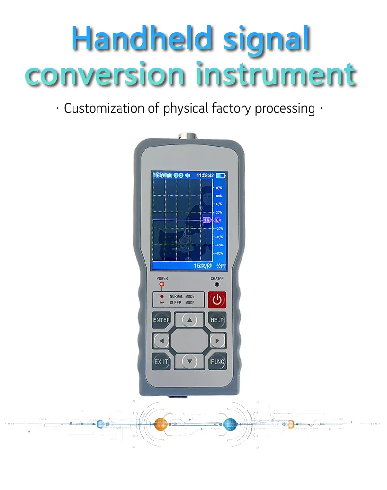 YB21 Strain Gauge Signal Indicator with Dual OC Alarm Output, Contact Input, Industrial Measurement IEC61000 EMC, -30~60°C,