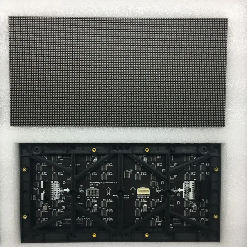 SMD P2 Indoor 256x128mm Rgb Led Display Panel Pantalla Smd Matrixindoor Screen Billboard Led Digital Module