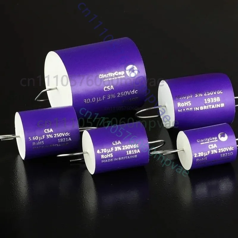 1PCS UK Original Claritycap CSA Promise MKP Crossover 250Vdc-630Vdc Audio Coupling Capacitor