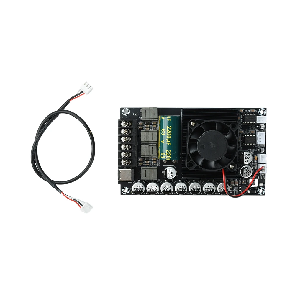 DC 18-55V TPA3255 Fever HIFI Digital Amplifier Board 300W+300W High Power Stereo Amplifier Module No Bluetooth