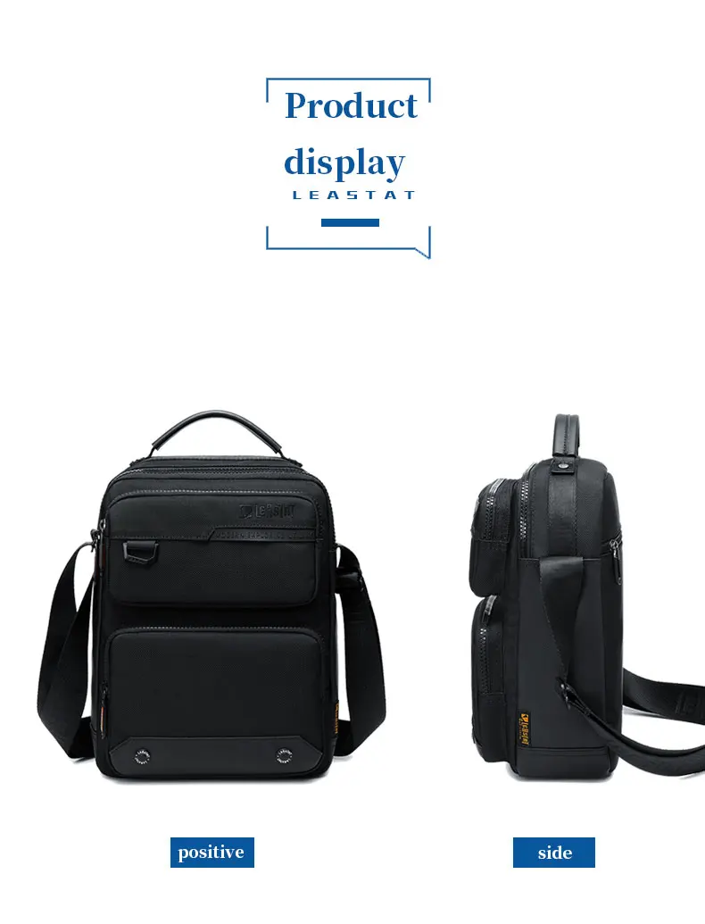 Bag for Men Messenger Bag Business Men Shoulder Bag Fashion Handbag Men Bag Waterproof Bolso Hombre