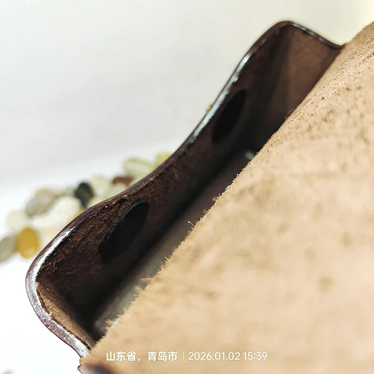 Blongk Hand-made Waist Bag ID Credit Card Holder Case Purse Pouch Genuine Leather Belt Pack Men Women DFD-K