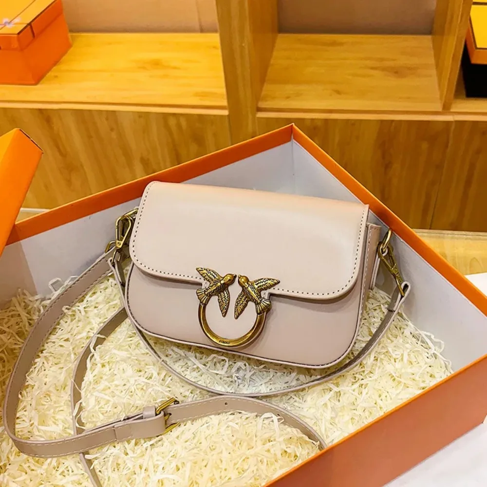 2026 New European Solid Color Small Square Bag, Fashionable Shoulder Bag, Popular Multifunctional Women's Crossbody Bag