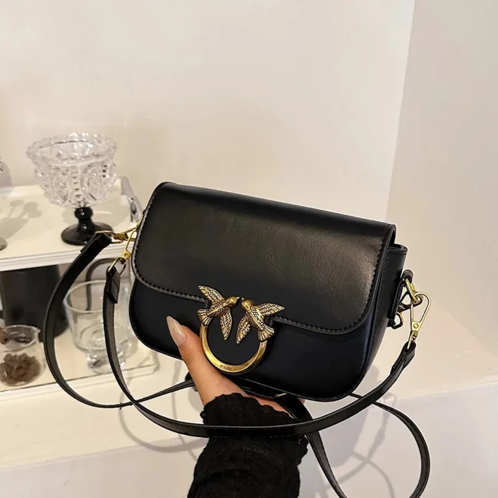 2026 New European Solid Color Small Square Bag, Fashionable Shoulder Bag, Popular Multifunctional Women's Crossbody Bag