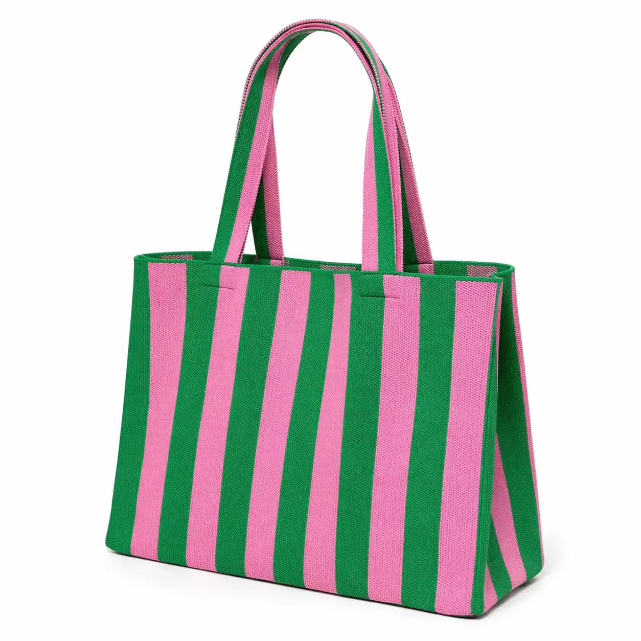 1pcs2026 new bohemian style knitting bag large capacity tote bag female messenger bag hollow wool bag