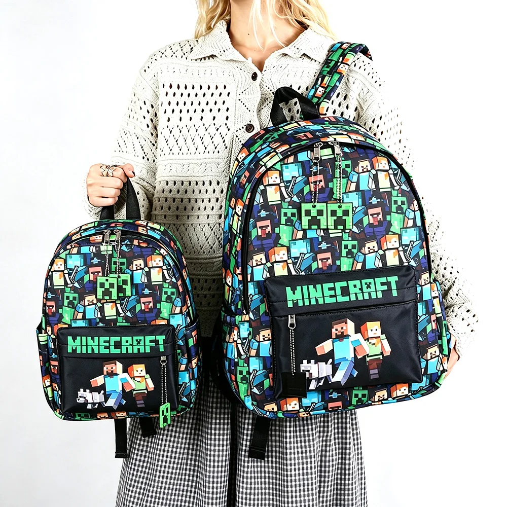 Graffiti Print Backpack Lightweight Casual Daily Travel School Bag for Young Men Outdoor College Use