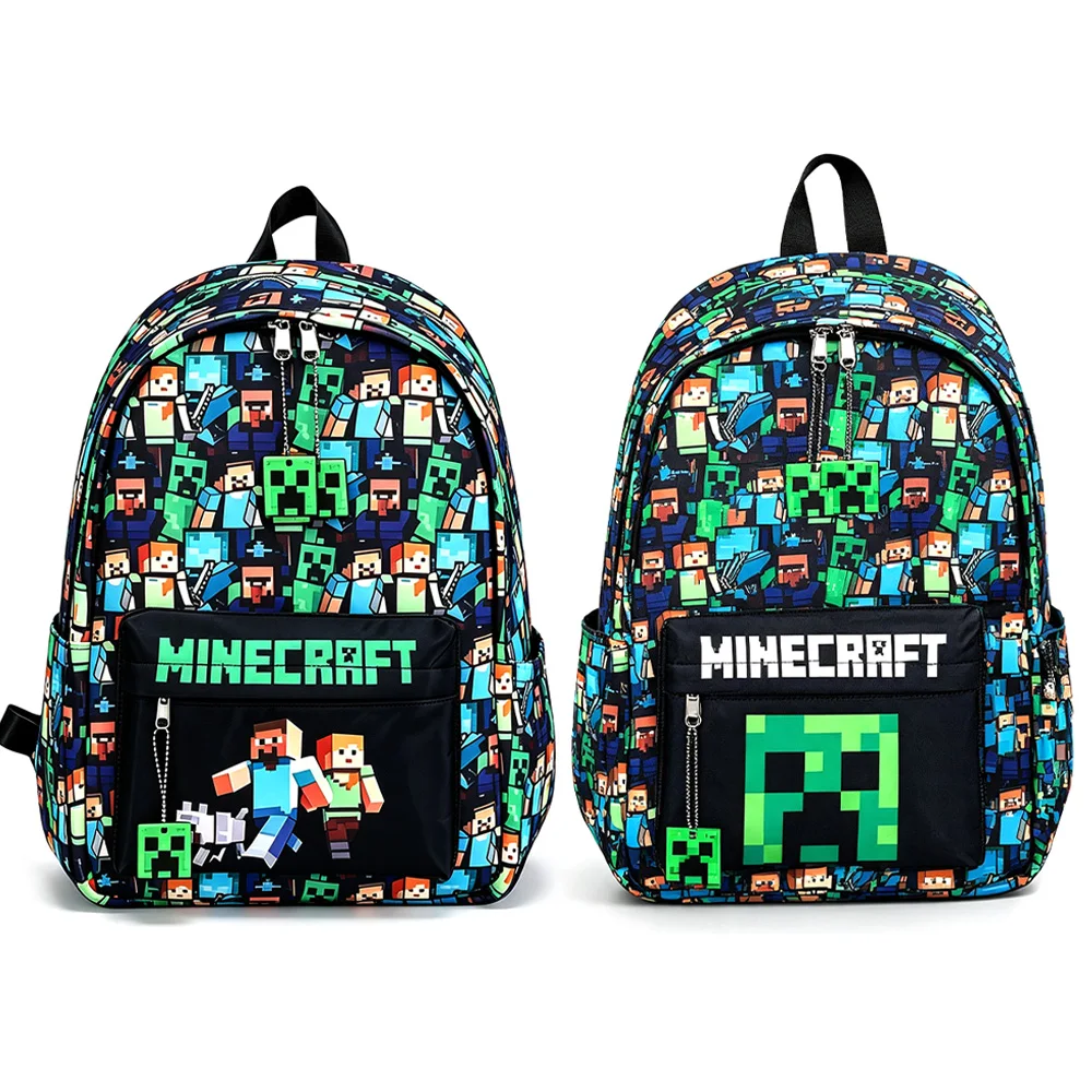 Graffiti Print Backpack Lightweight Casual Daily Travel School Bag for Young Men Outdoor College Use