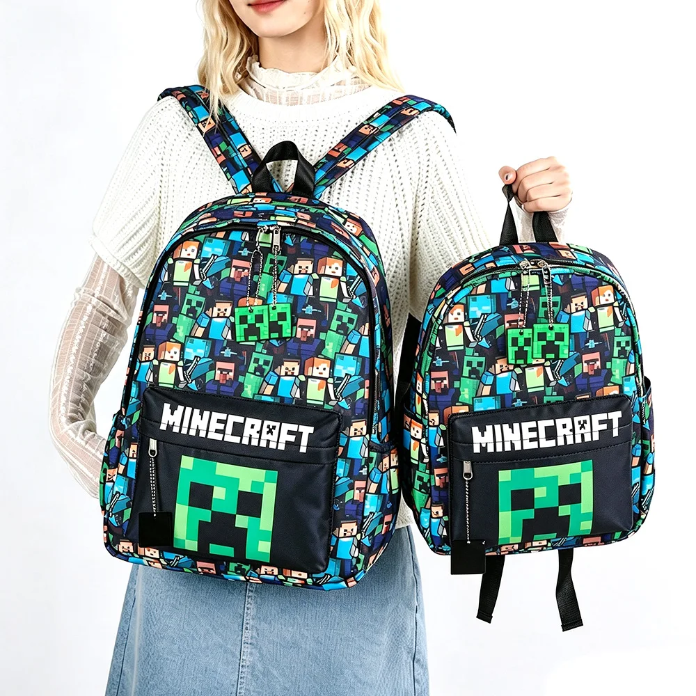 Graffiti Print Backpack Lightweight Casual Daily Travel School Bag for Young Men Outdoor College Use