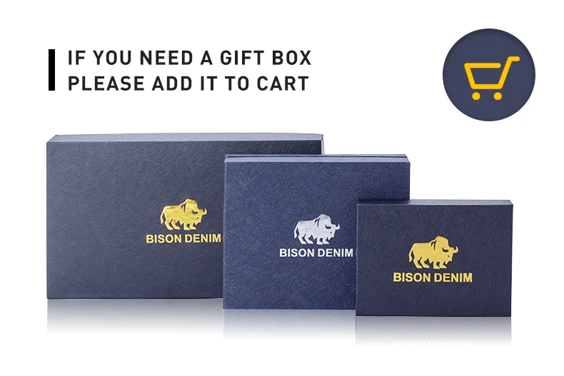 BISON DENIM Genuine Leather Men Wallets Brand Luxury RFID Bifold Wallet Zipper Coin Purse Business Card Holder Wallet N4470