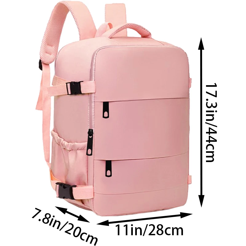 Graceful Stylish Multi-color Backpack Adjustable-strap Lightweight for Commute Daily Use Casual Functional Bag