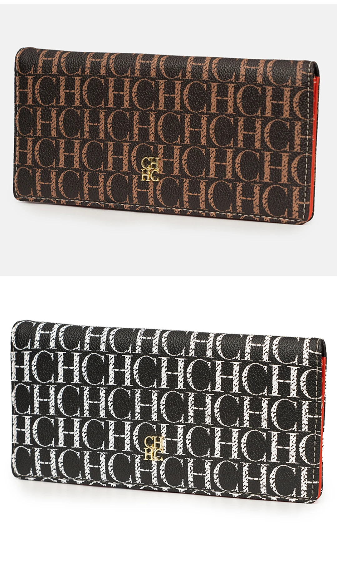 CH Women Wallet Clutch Large Capacity Zipper Printed Luxury Designer Women Party Fashion Trend Best Gift New Arrival