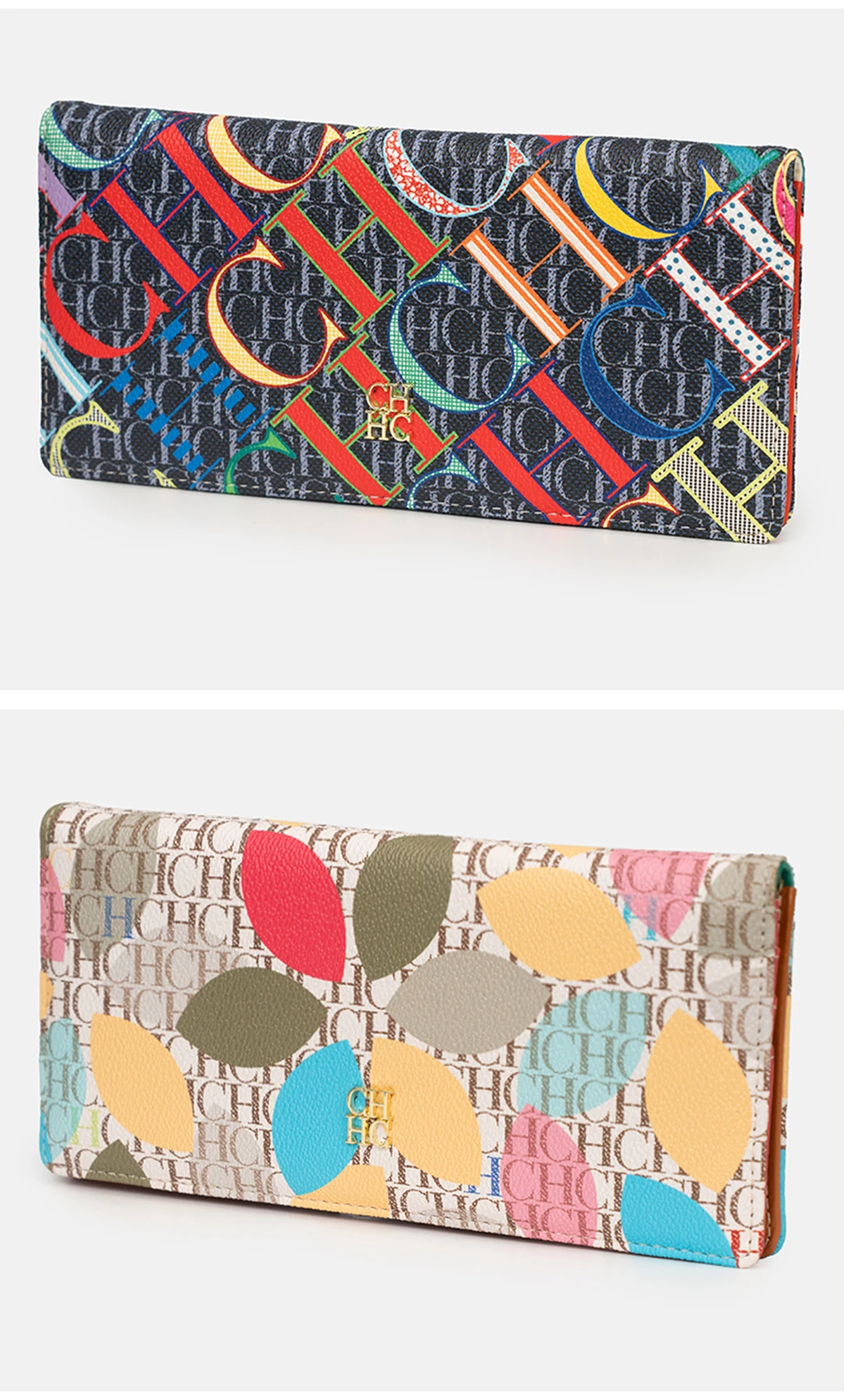 CH Women Wallet Clutch Large Capacity Zipper Printed Luxury Designer Women Party Fashion Trend Best Gift New Arrival
