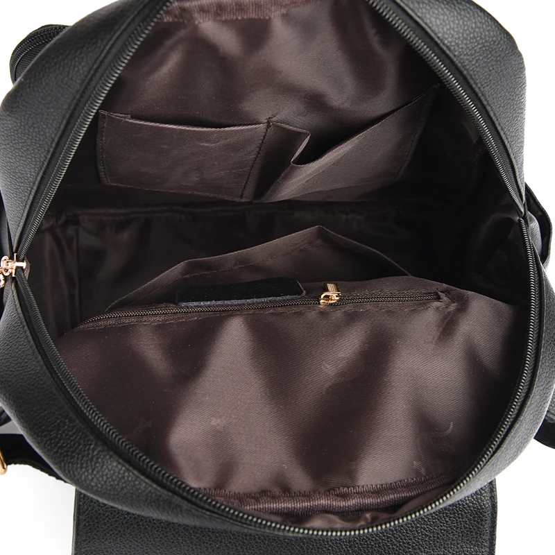 Student Bags Women’s Backpack Designer High Quality Soft Leather Simple Fashion Backpack Large Capacity Antitheft Shoulder Bags
