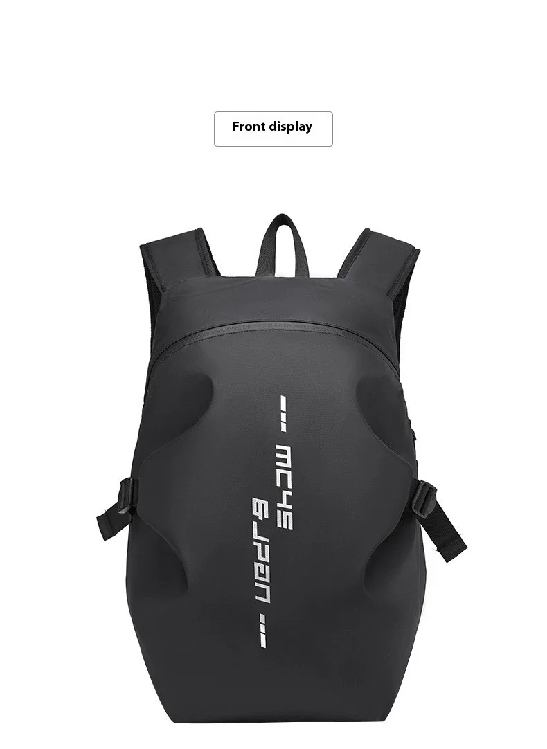 Motorcycle backpack, men's waterproof helmet backpack, riding bag, motorcycle backpack, laptop bag, large capacity travel backpa