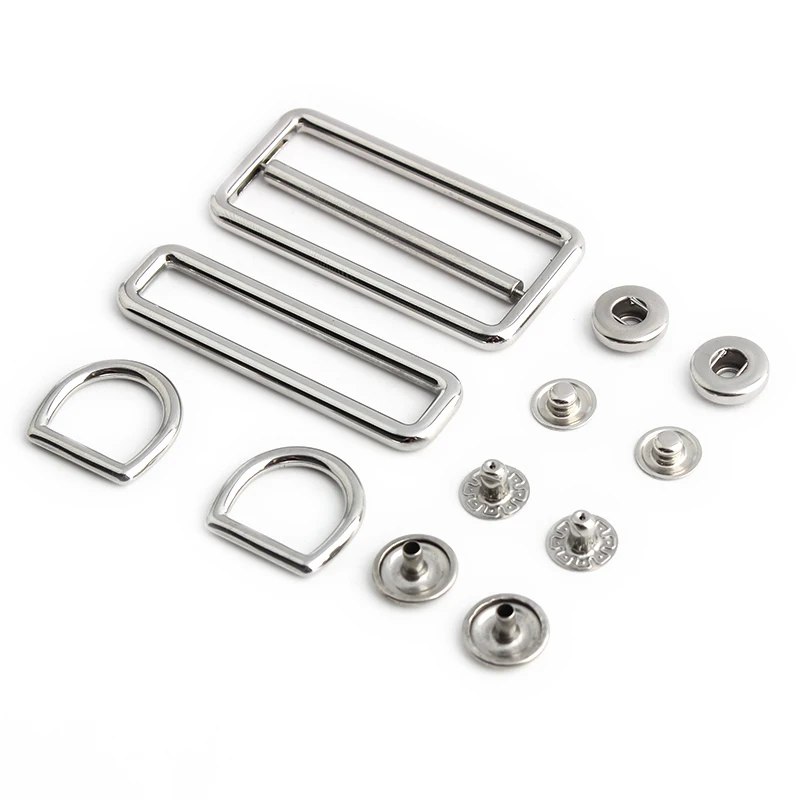 Luxury Stainless Steel Metal Clasp Wholesale Bag Twist Turn Lock a Set of Locks For Woman Handbags Purse Hardware Accessories