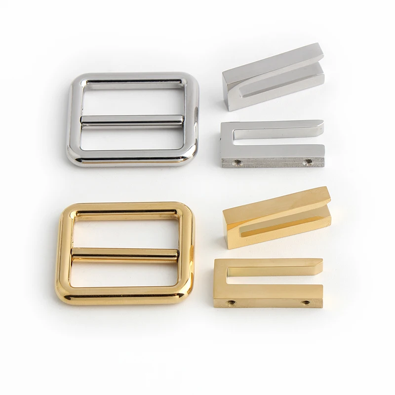 Luxury Stainless Steel Metal Clasp Wholesale Bag Twist Turn Lock a Set of Locks For Woman Handbags Purse Hardware Accessories