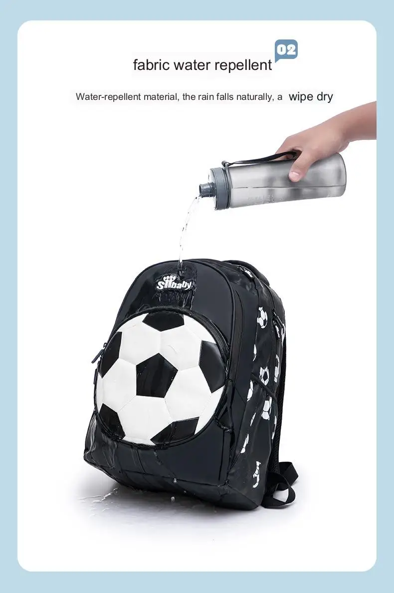 Lightweight Football Backpack for Children Schoolbag Backpack Travel School Bags for Teenage Boy Mochila Escolar Infantil Menino