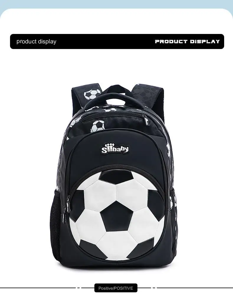 Lightweight Football Backpack for Children Schoolbag Backpack Travel School Bags for Teenage Boy Mochila Escolar Infantil Menino