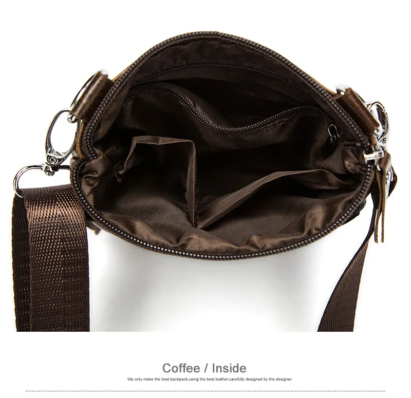 Vintage Cross Body Crossbody For Men Shoulder Genuine Leather Bag Messenger Handbag Briefcase Male Black Sac A Main Bolsas 2020