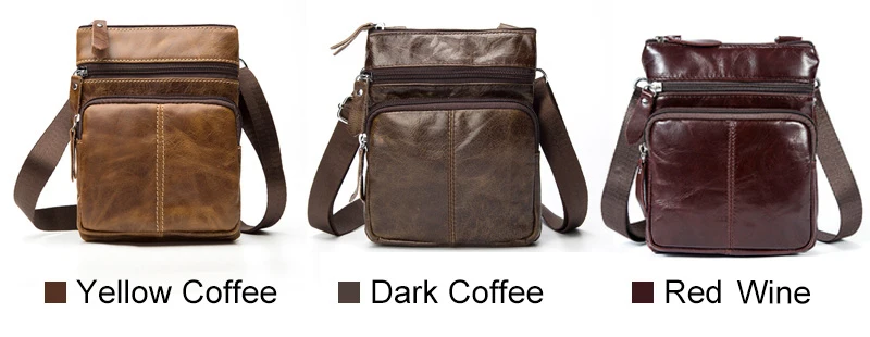 Vintage Cross Body Crossbody For Men Shoulder Genuine Leather Bag Messenger Handbag Briefcase Male Black Sac A Main Bolsas 2020