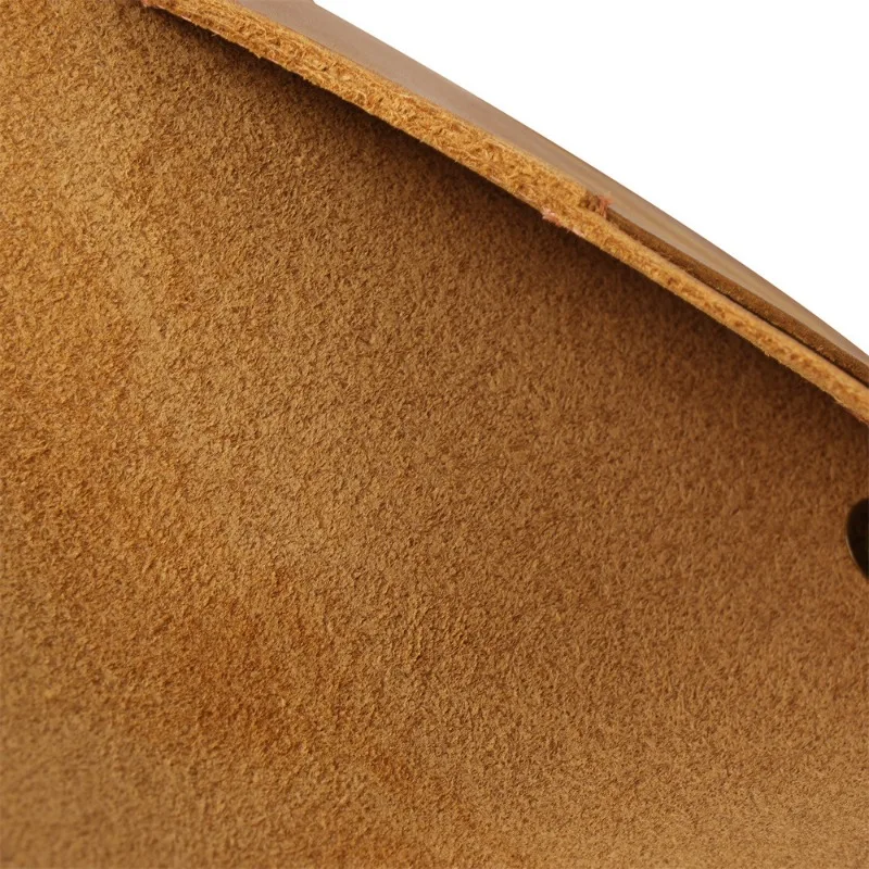 Cow Leather Journal Cover for Field Notes Portable Refillable Notepad with Pen Holder Pocket Notebooks Fits 3.5'' X 5.5'' Diary
