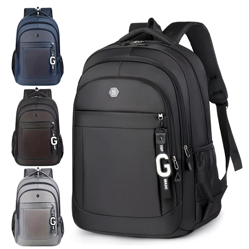 Daily Wear Anti-theft Laptop Backpack Spacious Multi-pocket Design, Water-proof Daypack Suitable for Businessmen & Students