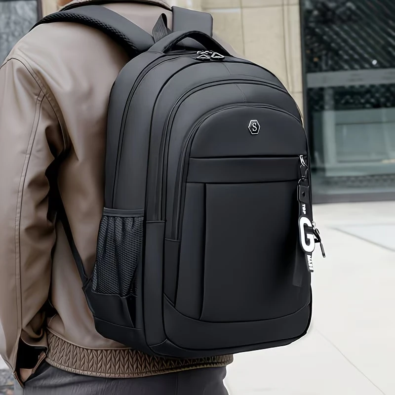 Daily Wear Anti-theft Laptop Backpack Spacious Multi-pocket Design, Water-proof Daypack Suitable for Businessmen & Students