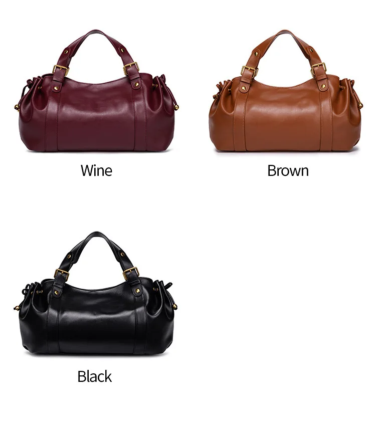 Fashion Large Capacity Ruched Tote Bag Designer Drawsting Women Handbags Luxury Soft Pu Commuter Bags 2026 Trend City Bag
