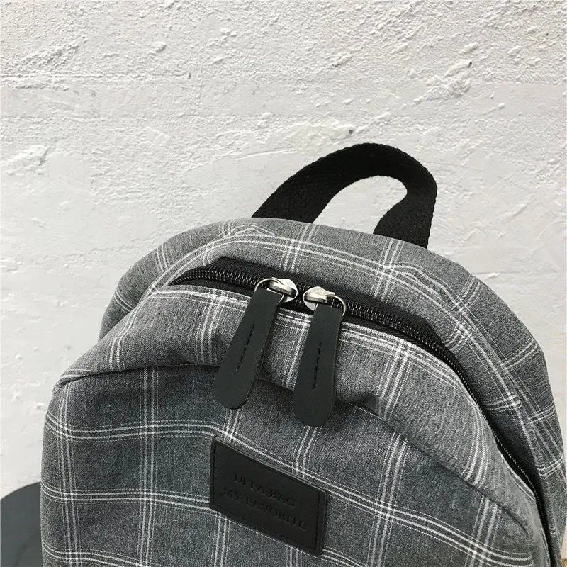 Fashion Girl College School Bag Casual New Simple Women Backpack Striped Book Packbags for Teenage Travel Shoulder Bag Rucksack