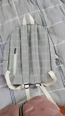 Fashion Girl College School Bag Casual New Simple Women Backpack Striped Book Packbags for Teenage Travel Shoulder Bag Rucksack