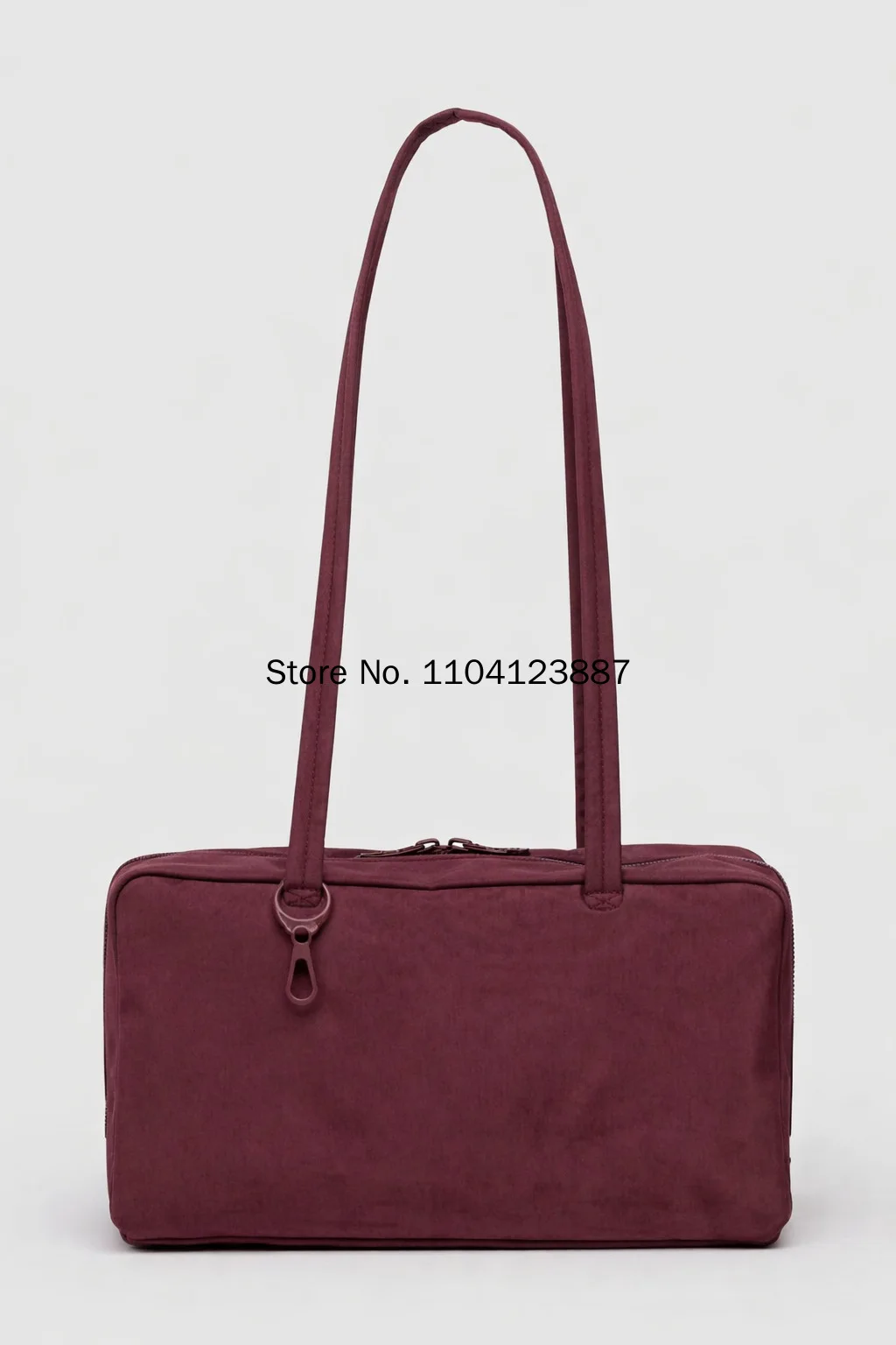 Nylon Square Shoulder Bag Large Capacity Canvas Handbag Lightweight Zipper Tote Bag Daily Commute Travel Storage Bag Gym Gift