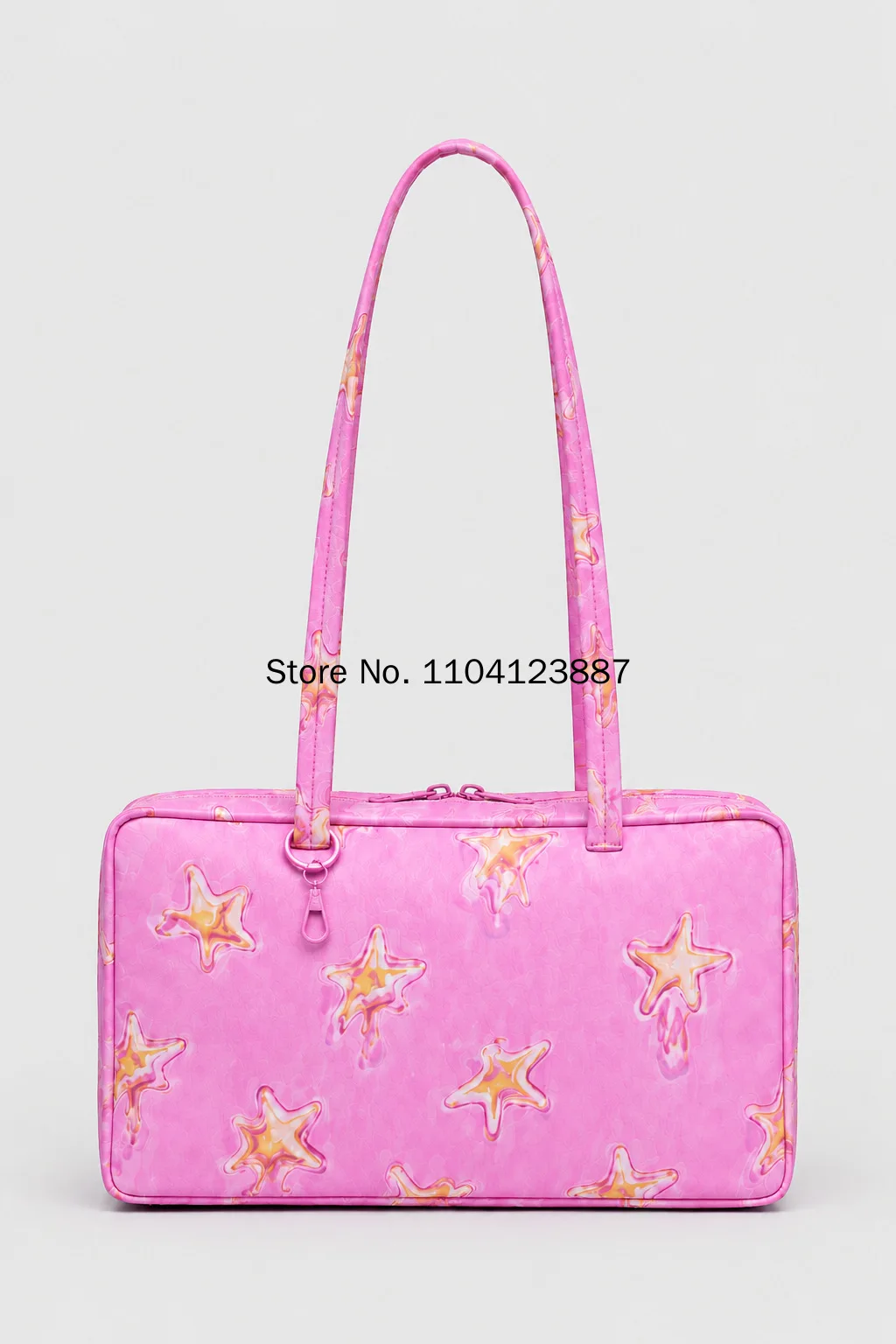 Nylon Square Shoulder Bag Large Capacity Canvas Handbag Lightweight Zipper Tote Bag Daily Commute Travel Storage Bag Gym Gift