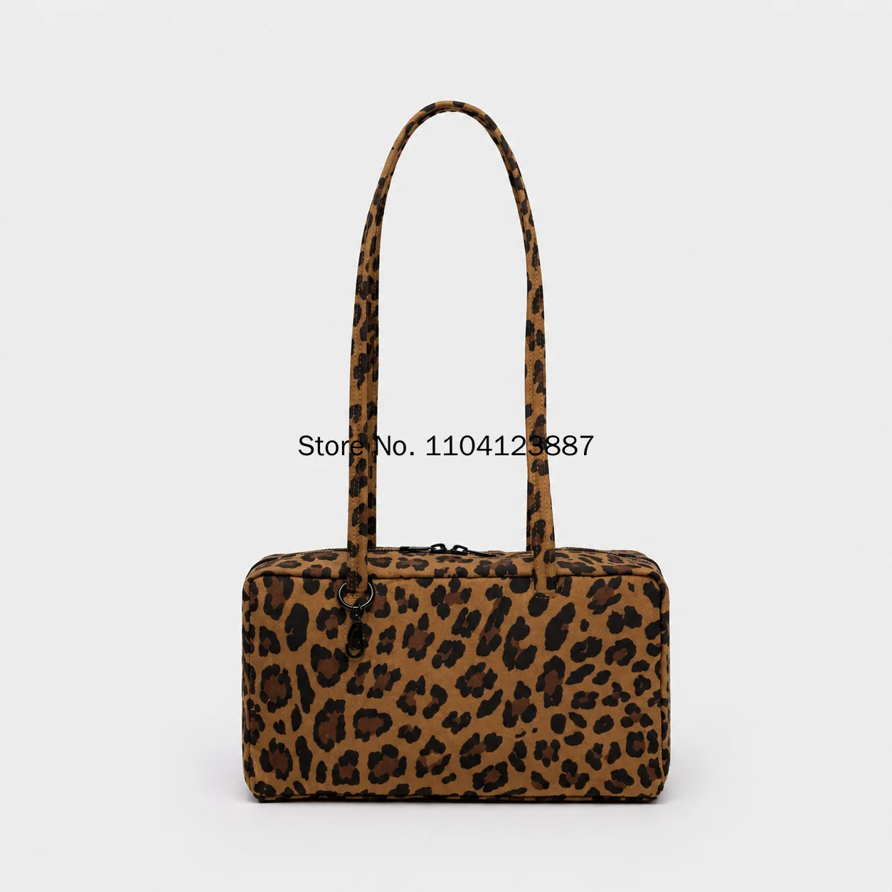 Nylon Square Shoulder Bag Large Capacity Canvas Handbag Lightweight Zipper Tote Bag Daily Commute Travel Storage Bag Gym Gift