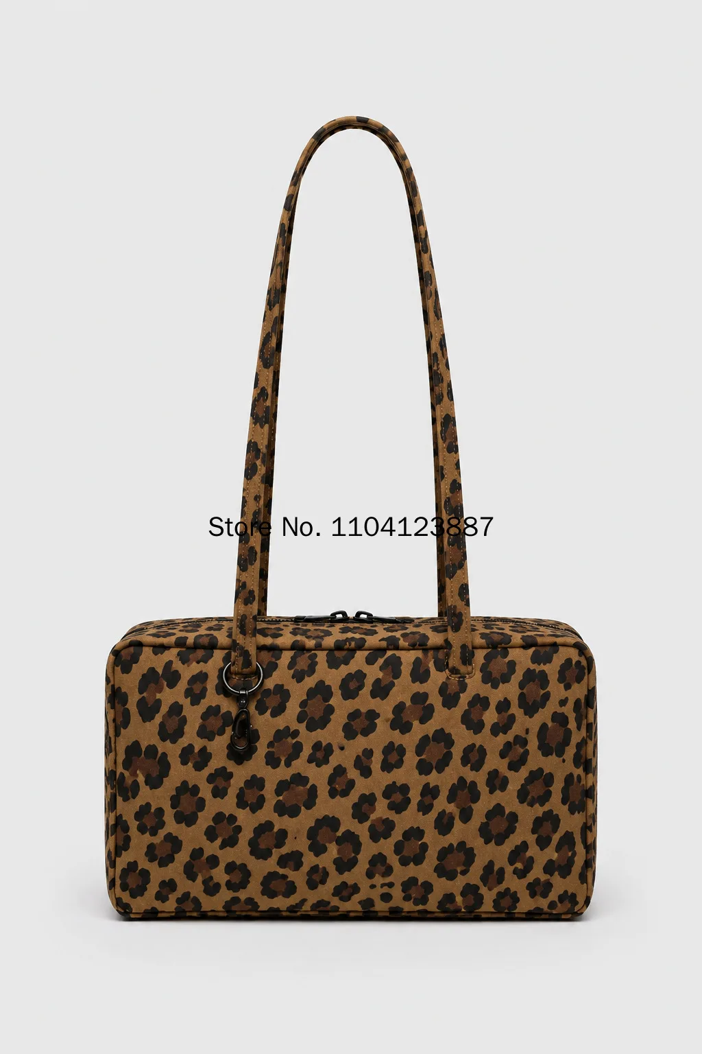Nylon Square Shoulder Bag Large Capacity Canvas Handbag Lightweight Zipper Tote Bag Daily Commute Travel Storage Bag Gym Gift