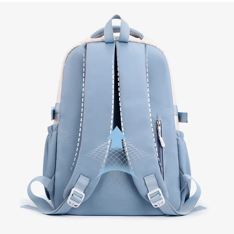School Backpack for Girls Cute Capybara & Bubble Tea Print Schoolbags Women Girls Casual School Bags Trendy Travel Rackpack