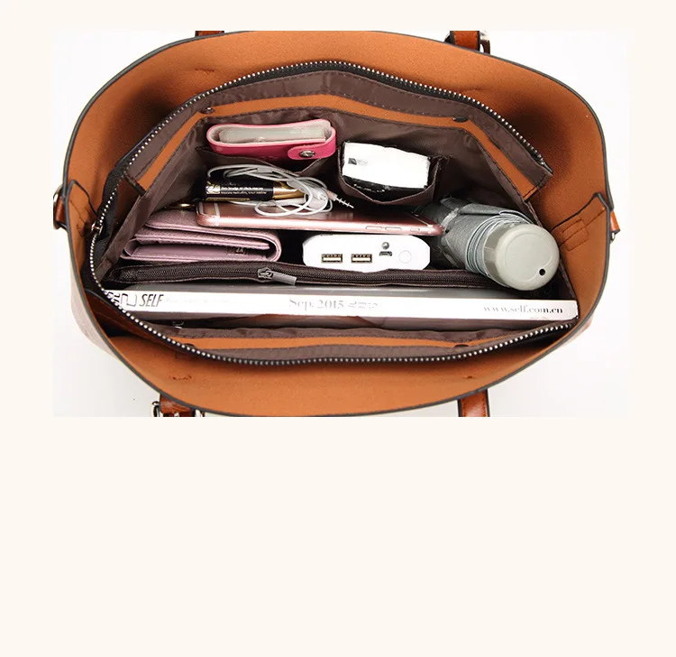 Women's Genuine Leather Tote Bag, Waterproof Multi Purpose Casual Shopping Outings Work Handbag Women Shoulder Crossbody Bags