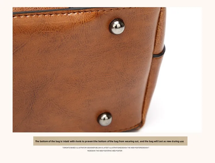 Women's Genuine Leather Tote Bag, Waterproof Multi Purpose Casual Shopping Outings Work Handbag Women Shoulder Crossbody Bags