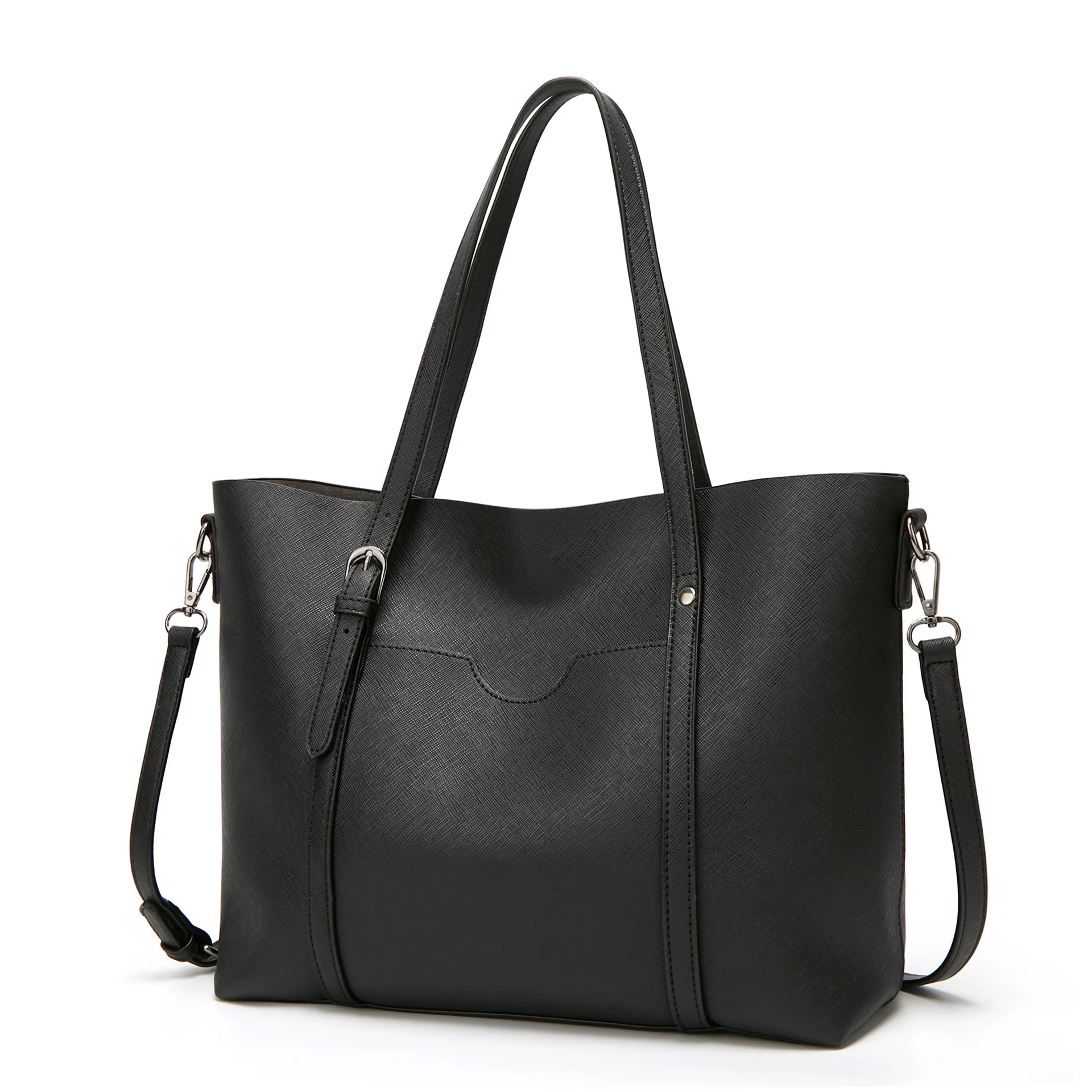 Women's Genuine Leather Tote Bag, Waterproof Multi Purpose Casual Shopping Outings Work Handbag Women Shoulder Crossbody Bags