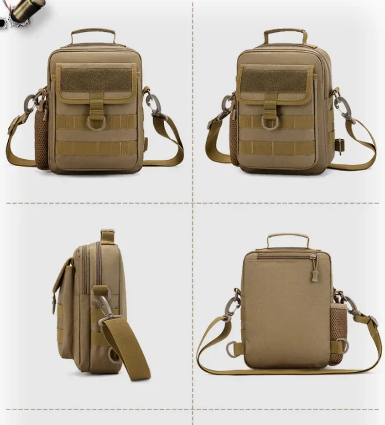 Tactical Waist Bag Molle Outdoor Handbag Waterproof Camping Travel Hiking Trekking Hunting Shoulder Bags Messenger Fishing Pack